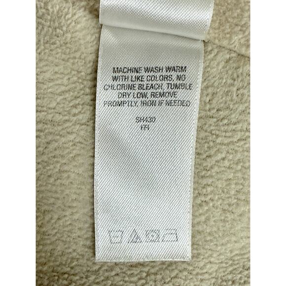 Cabela's Mens Sherpa Fleece Lined Canvas Shacket Large Olive Green Jacket EUC - Picture 14 of 14
